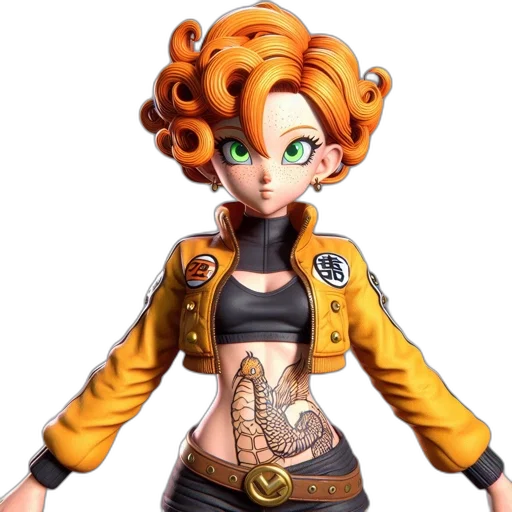 jacket, staff, jewelry, concept art transparent PNG cut-out
