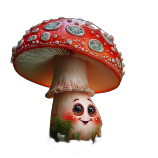 hat, umbrella, creature, crown transparent PNG cut-out