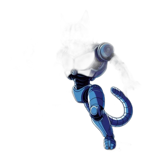 staff, dragon, robot, weapon transparent PNG cut-out