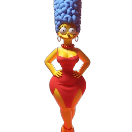 crown, dress, staff, hair transparent PNG cut-out