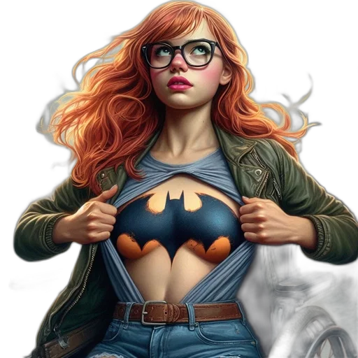comic book art, concept art, fantasy art, photorealistic transparent PNG cut-out