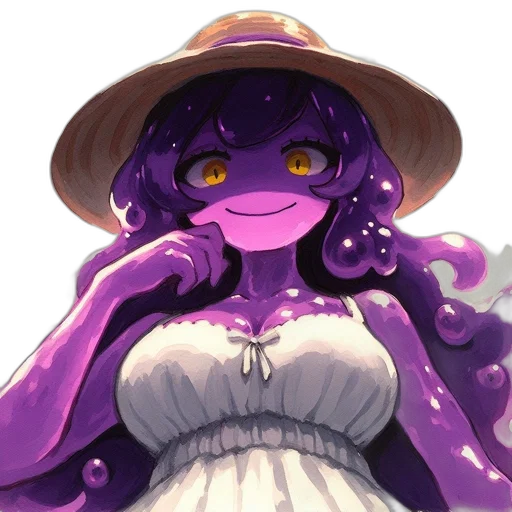 hat, mask, creature, staff transparent PNG cut-out