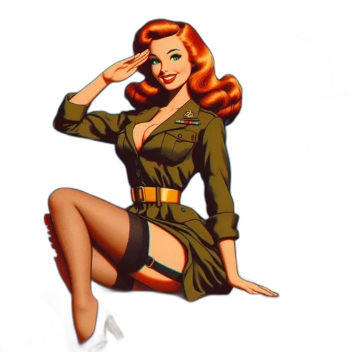 dress, staff, cartoon, comic book art transparent PNG cut-out