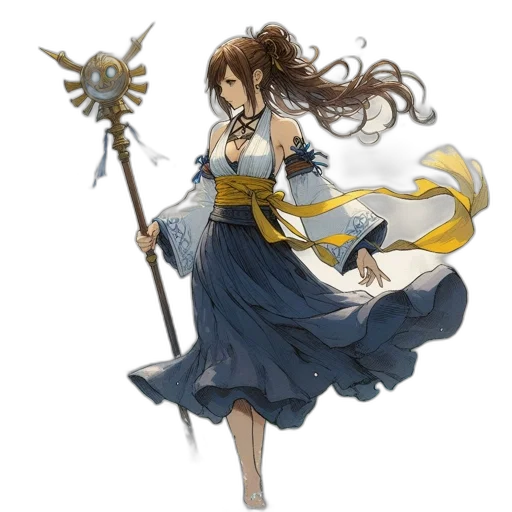 staff, sword, dress, weapon transparent PNG cut-out