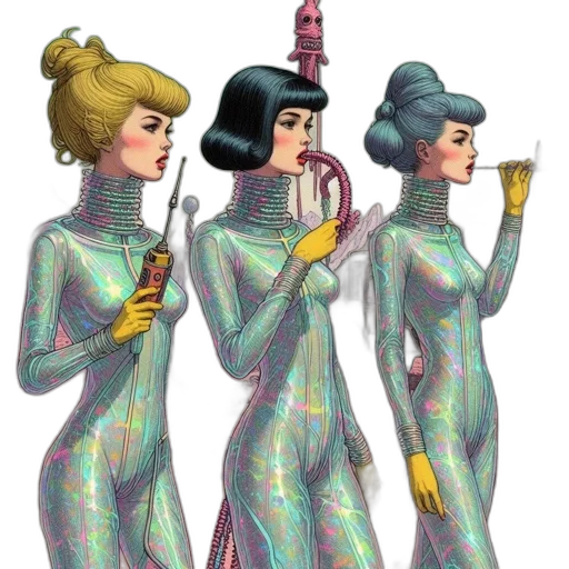 staff, vaporwave, concept art, cyberpunk transparent PNG cut-out
