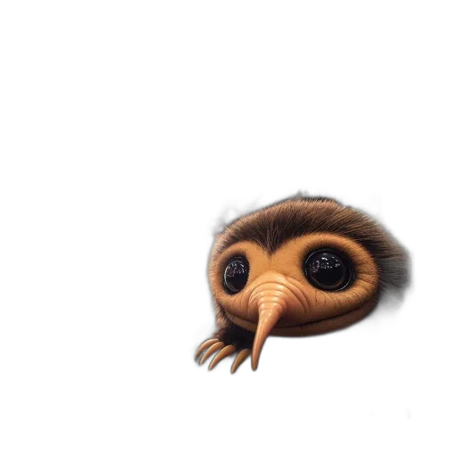 creature, animal, face, hair transparent PNG cut-out