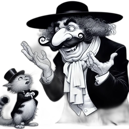 hat, staff, concept art, cartoon transparent PNG cut-out