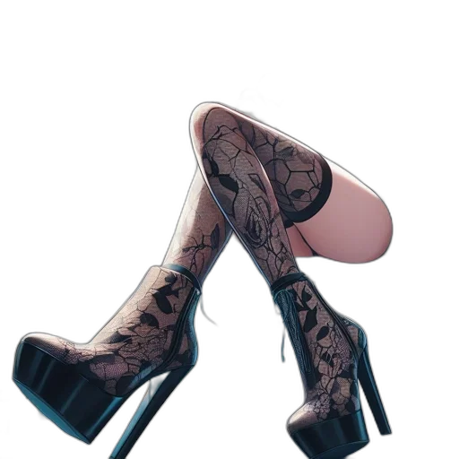 shoes, weapon, concept art, watercolor transparent PNG cut-out