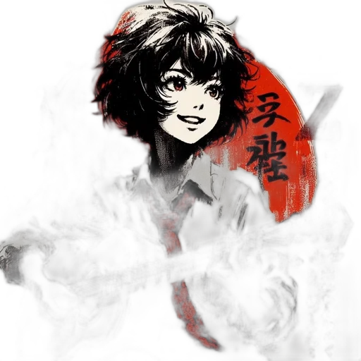 face, mask, weapon, anime transparent PNG cut-out