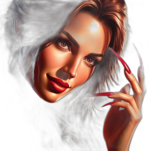 face, jewelry, mask, photorealistic transparent PNG cut-out