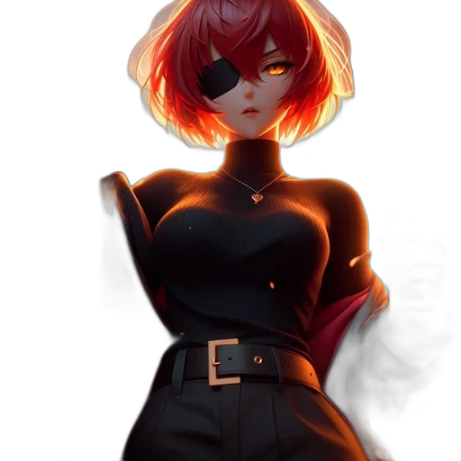 dress, staff, jacket, robot transparent PNG cut-out