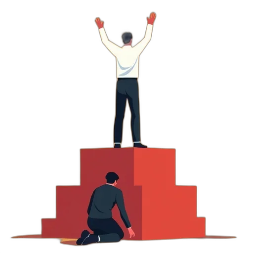 stylized, illustration, person, standing transparent PNG cut-out