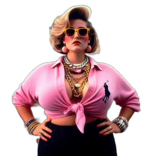 jacket, jewelry, vaporwave, concept art transparent PNG cut-out