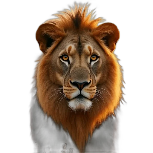 animal, crown, face, staff transparent PNG cut-out