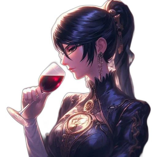dress, staff, crown, face transparent PNG cut-out