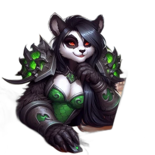 fantasy art, concept art, pixel art, green transparent PNG cut-out