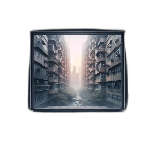building, furniture, car, robot transparent PNG cut-out