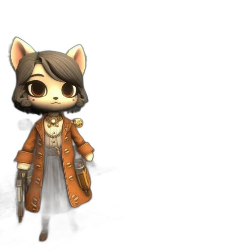 staff, concept art, fantasy art, 3d render transparent PNG cut-out