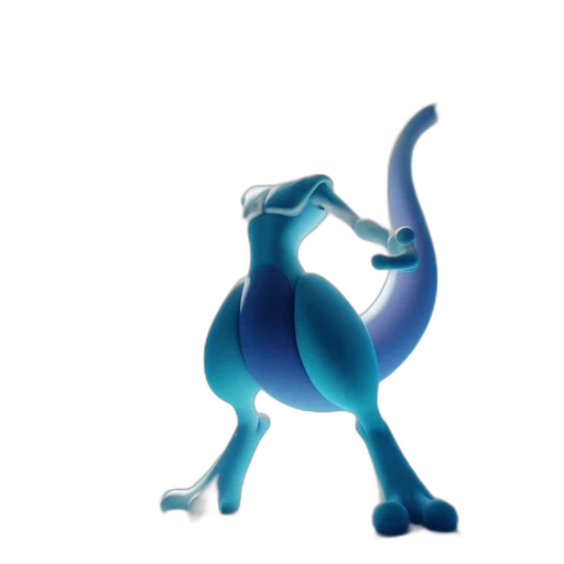 dragon, animal, creature, staff transparent PNG cut-out