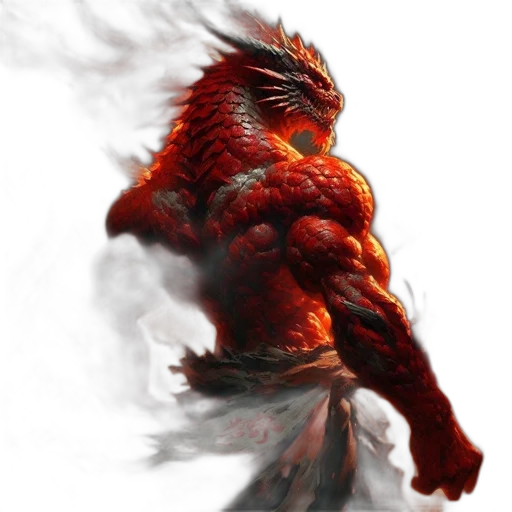 dragon, creature, animal, fantasy art transparent PNG cut-out