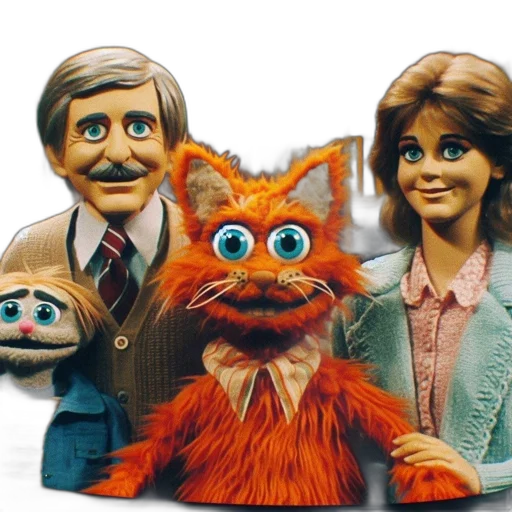 mask, outer space, four, characters transparent PNG cut-out