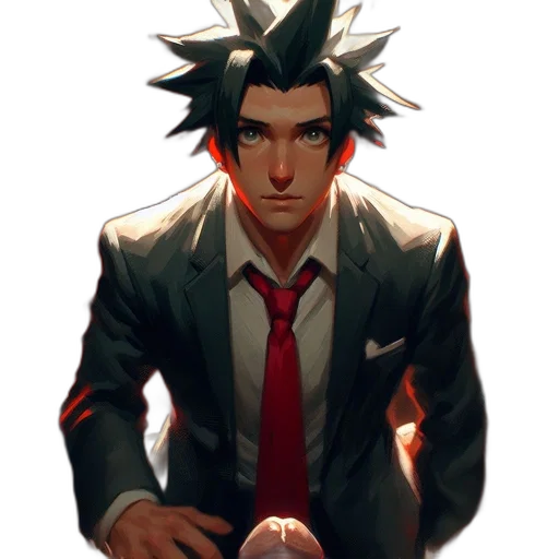 staff, jacket, face, mask transparent PNG cut-out