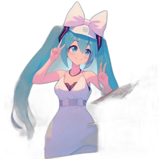 dress, hat, staff, robot transparent PNG cut-out
