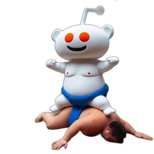 robot, creature, staff, animal transparent PNG cut-out