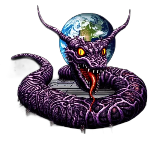 dragon, creature, pixel art, fantasy art transparent PNG cut-out