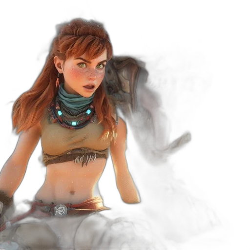 fantasy art, concept art, photorealistic, 3d render transparent PNG cut-out