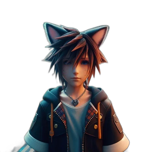 jacket, staff, animal, creature transparent PNG cut-out