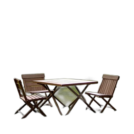 furniture, umbrella, 3d render, photorealistic transparent PNG cut-out