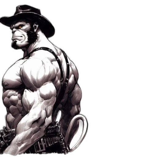 hat, comic book art, concept art, cartoon transparent PNG cut-out