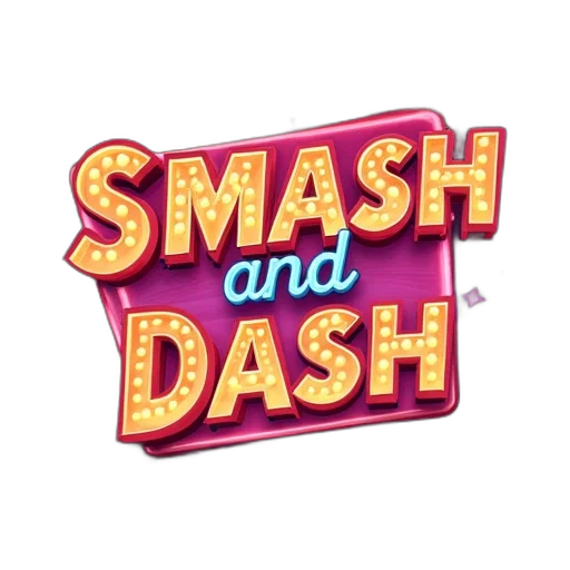 3d render, concept art, smash, dash transparent PNG cut-out