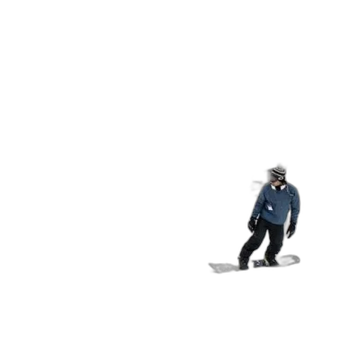 robot, hat, staff, jacket transparent PNG cut-out
