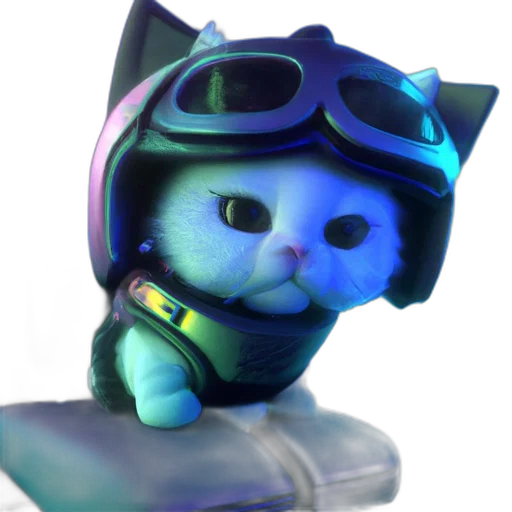 staff, robot, 3d render, concept art transparent PNG cut-out