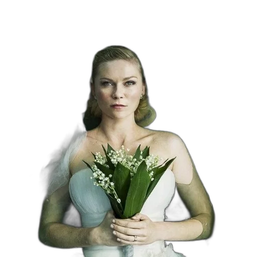flower, dress, crown, face transparent PNG cut-out