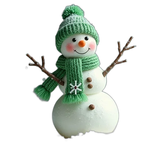 hat, 3d render, photorealistic, snow transparent PNG cut-out