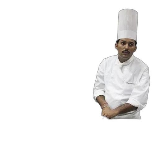 staff, food, hat, face transparent PNG cut-out