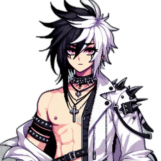 staff, pixel art, fantasy art, anime transparent PNG cut-out