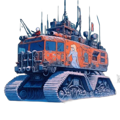 robot, weapon, car, animal transparent PNG cut-out