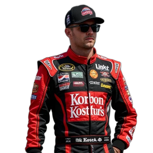 jacket, tony, stewart, nascar transparent PNG cut-out