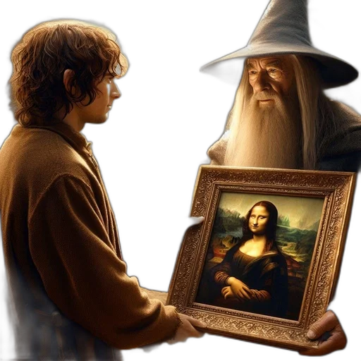 oil painting, photorealistic, fantasy art, concept art transparent PNG cut-out