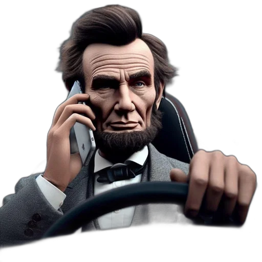 car, face, concept art, photorealistic transparent PNG cut-out