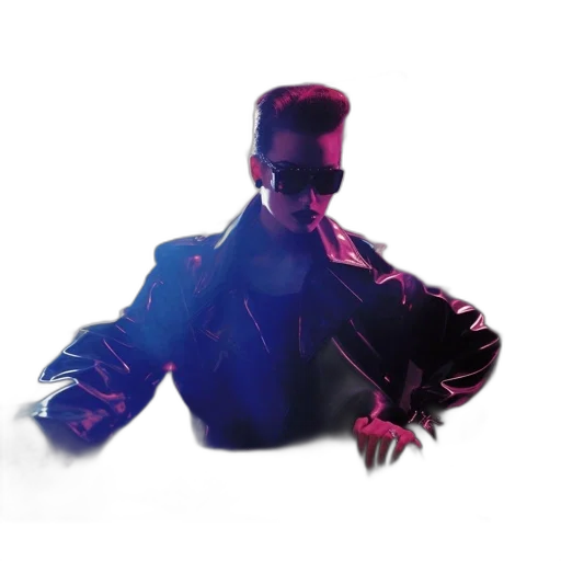 jacket, hair, cyberpunk, concept art transparent PNG cut-out
