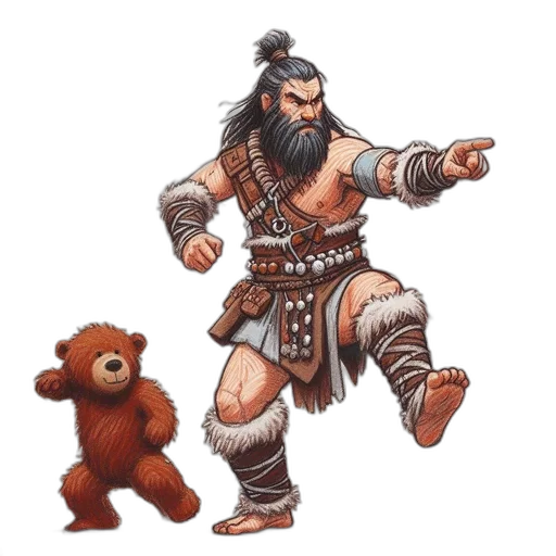 concept art, fantasy art, pixel art, 3d render transparent PNG cut-out