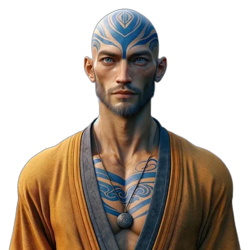 face, mask, staff, dragon transparent PNG cut-out