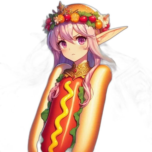 food, dragon, animal, dress transparent PNG cut-out