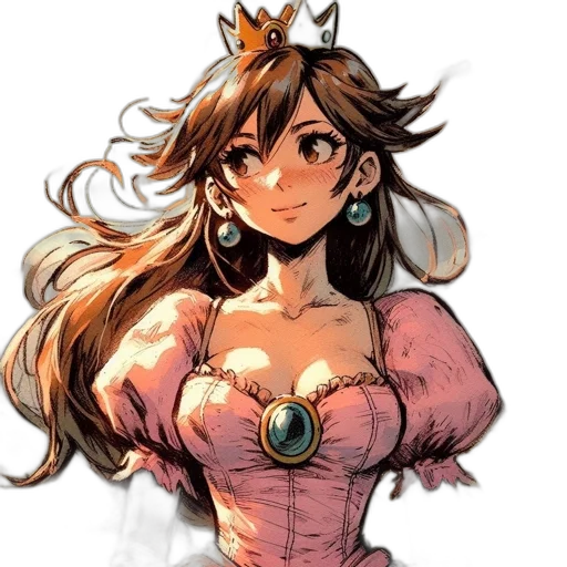 crown, dress, jewelry, concept art transparent PNG cut-out