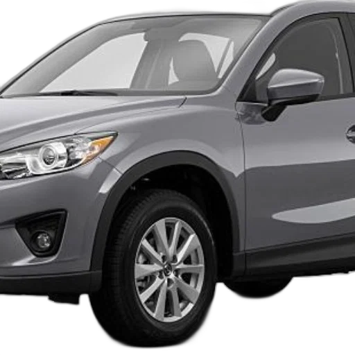 car, sleek, gray, mazda transparent PNG cut-out